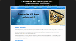 Desktop Screenshot of deltronixtech.com